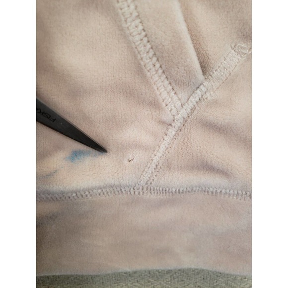 H&M Sweater Womens Small Fleece Hoodie Polyester‎ Full Zip Long Sleeve Velvet - Picture 6 of 16